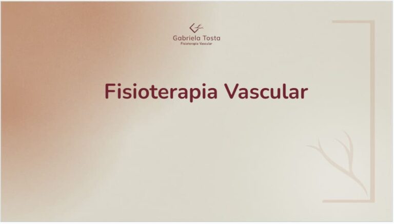 2 – O que é a Fisioterapia Vascular?
